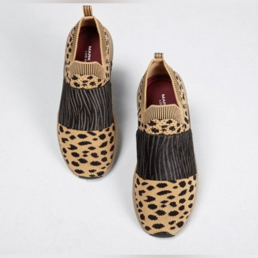 Mark Nason Abbe Cheetah SIZE 7.5 GREAT CONDITION.